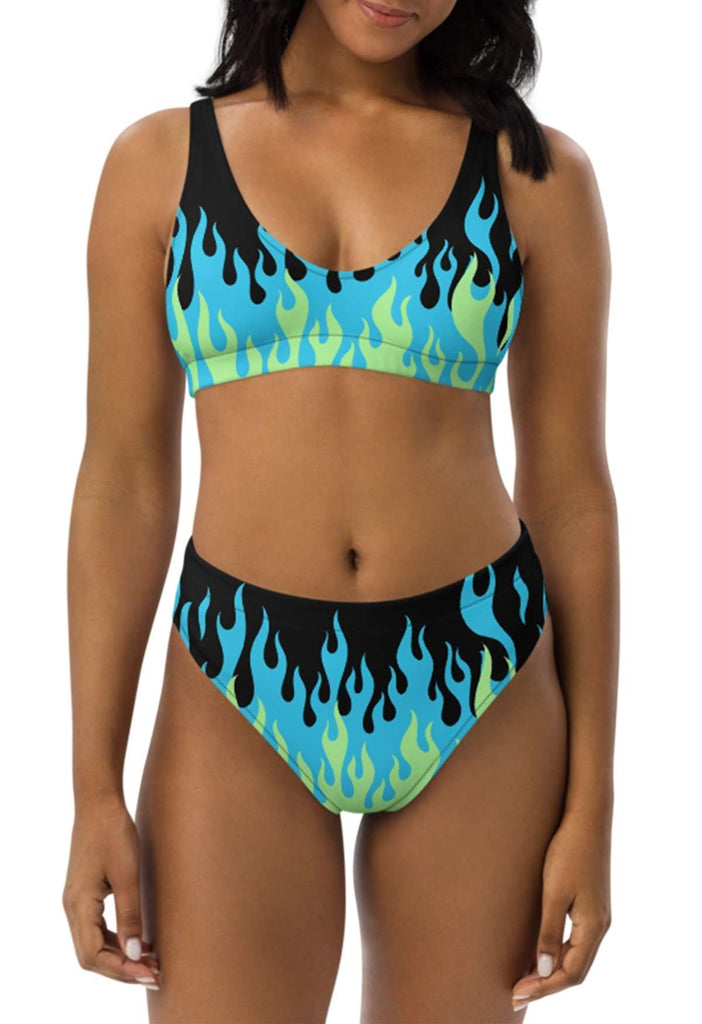 Flame Recycled Bikini Bottom - HAYLEY ELSAESSER 