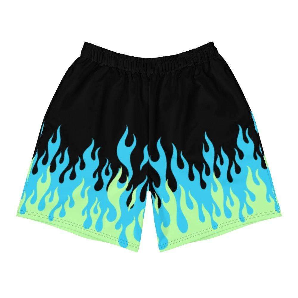 Flame Print Shorts - HAYLEY ELSAESSER 