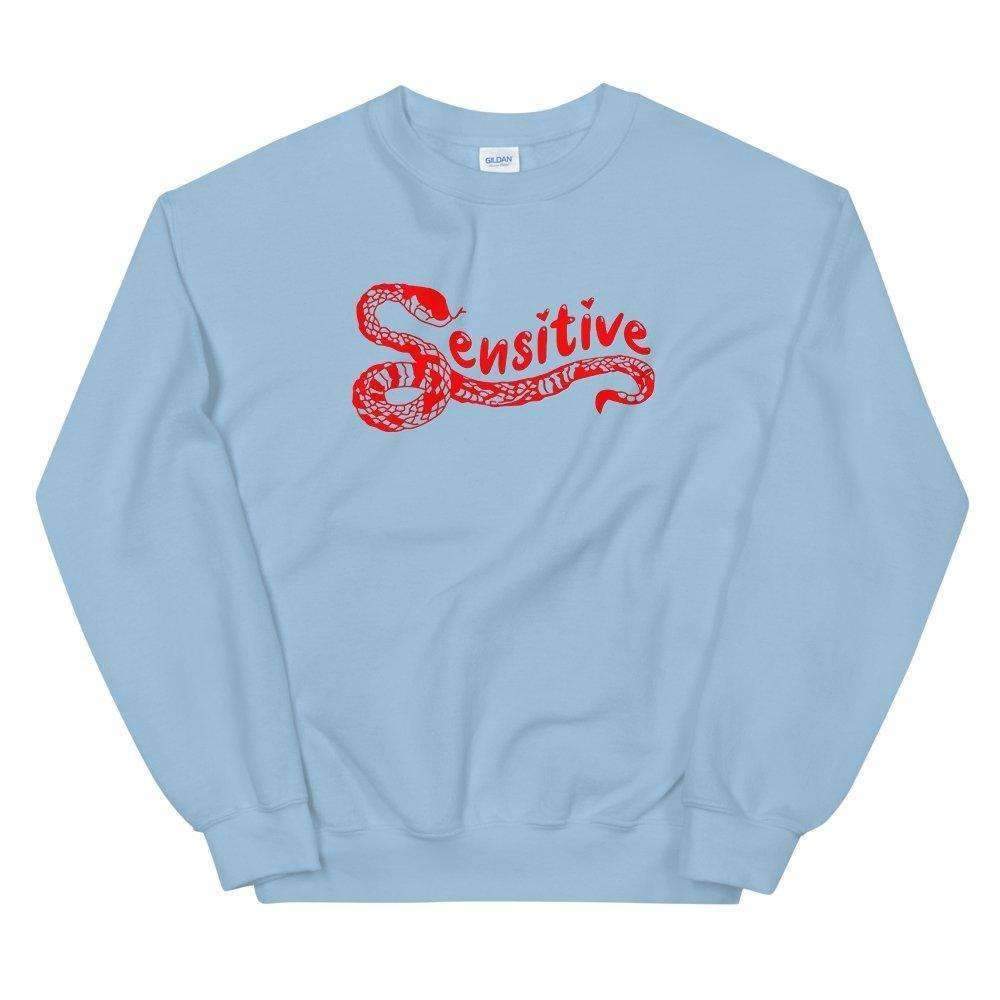 Sensitive Snake Crewneck Sweatshirt - HAYLEY ELSAESSER 