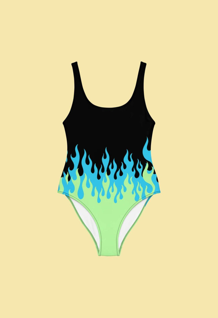 Flame Swimsuit - HAYLEY ELSAESSER 