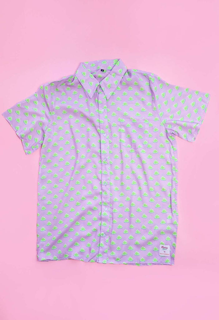Coors Slice Lime Mountain Button Up - HAYLEY ELSAESSER 