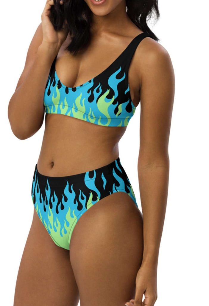 Flame Recycled Bikini Bottom - HAYLEY ELSAESSER 