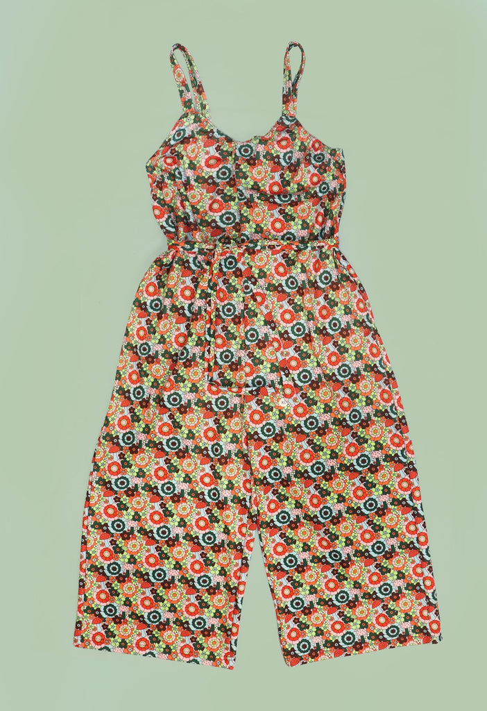 Mushroom Floral Jumpsuit - HAYLEY ELSAESSER 