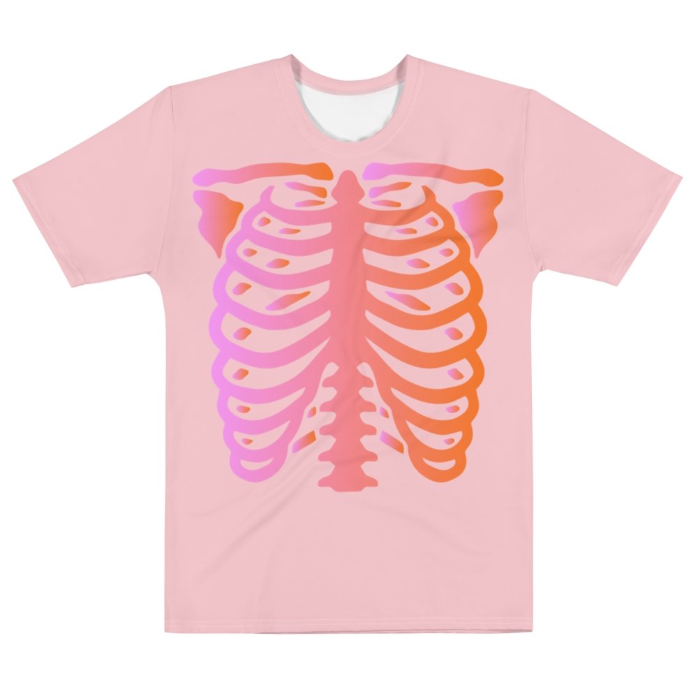 Pink Skeleton T-shirt - HAYLEY ELSAESSER 