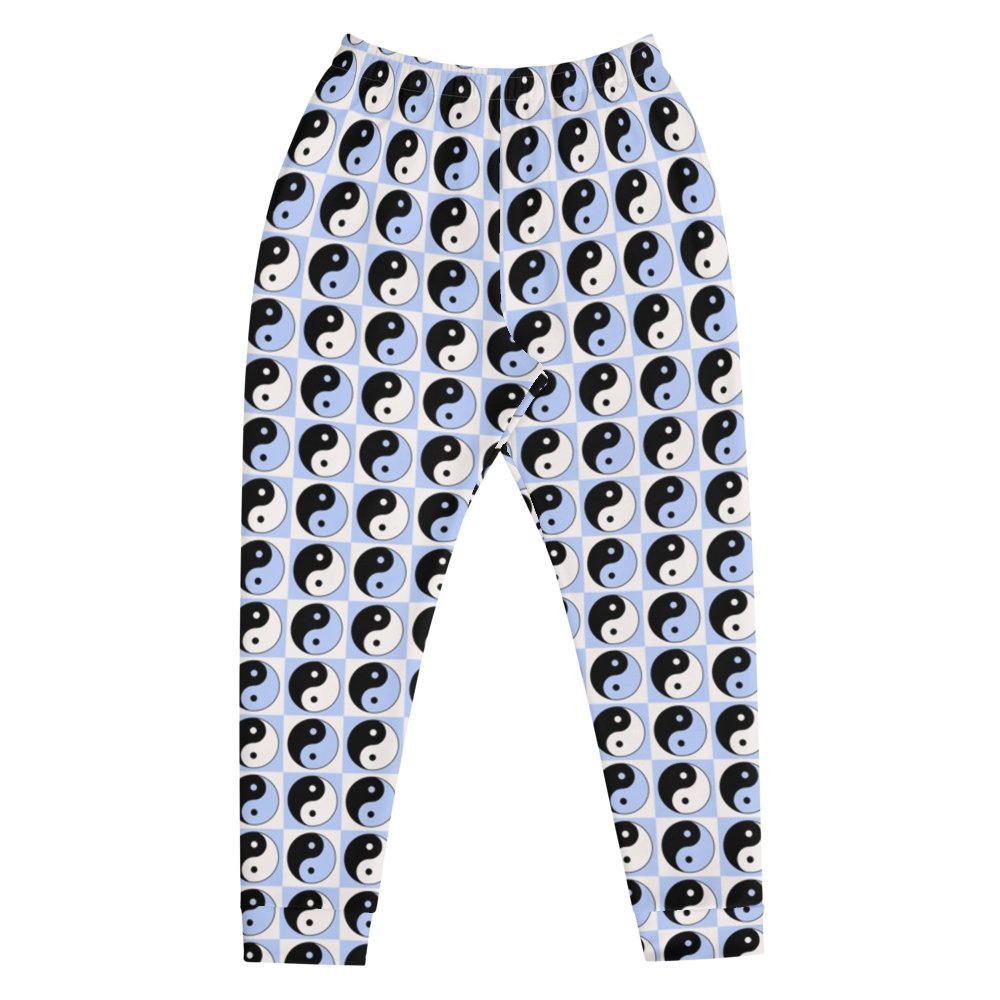 Blue Ying Yang Joggers - HAYLEY ELSAESSER 