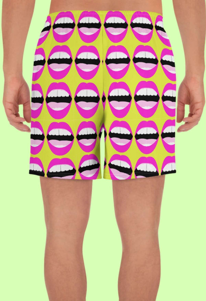 Mouthy Print Shorts - HAYLEY ELSAESSER 