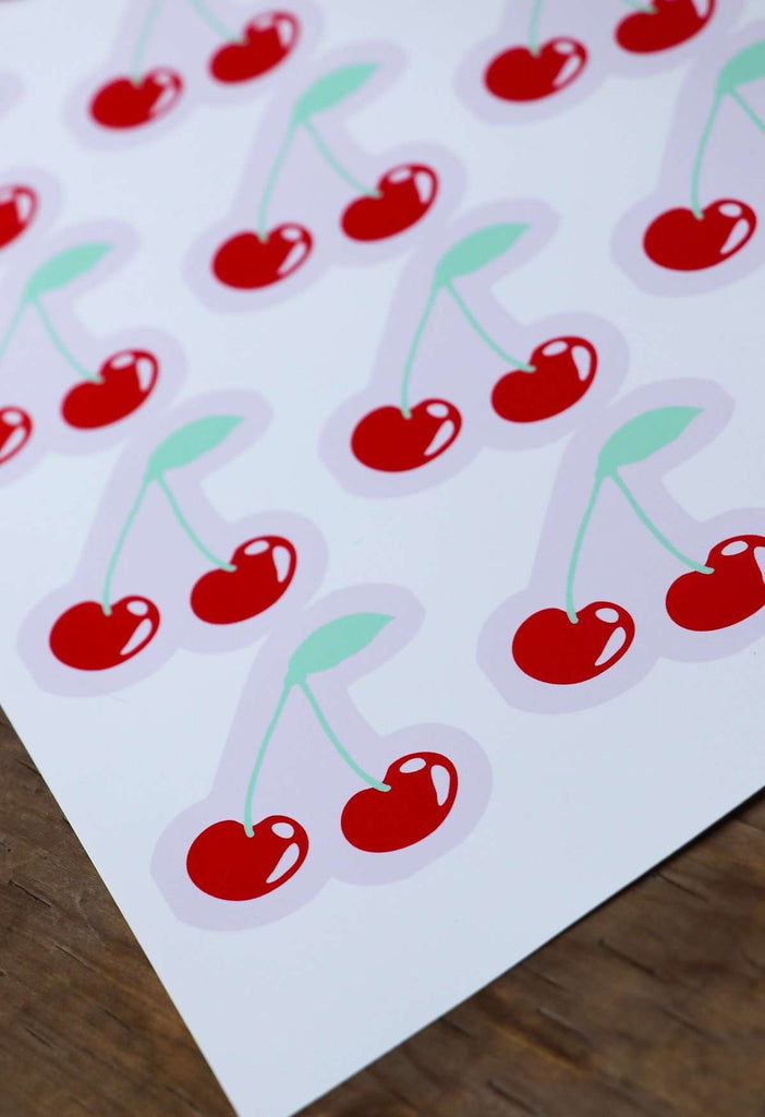 Cherry Iron On Print - HAYLEY ELSAESSER 