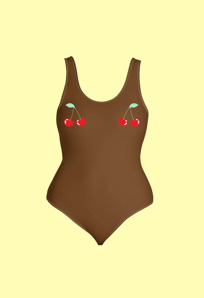 Cherry Naked Swimsuit - HAYLEY ELSAESSER 