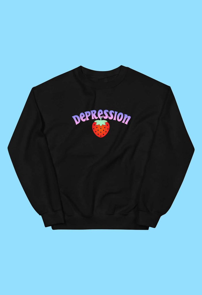 Depression Crewneck Sweatshirt - HAYLEY ELSAESSER 