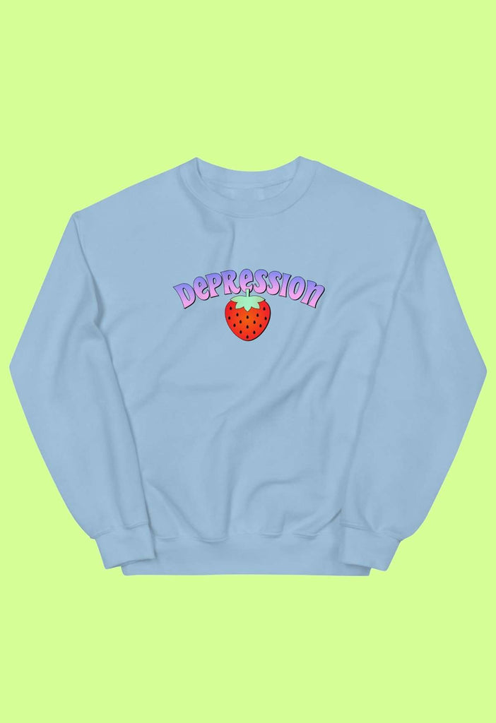 Depression Crewneck Sweatshirt - HAYLEY ELSAESSER 