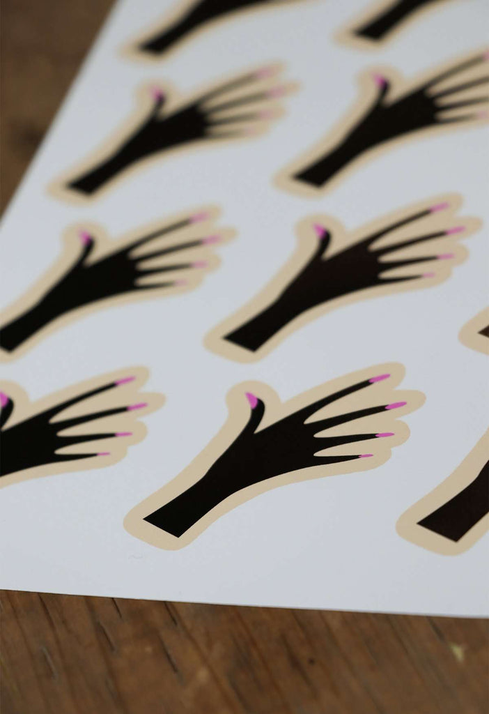Handsy Iron On Print - HAYLEY ELSAESSER 
