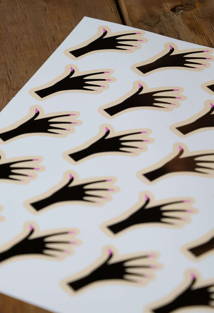 Handsy Iron On Print - HAYLEY ELSAESSER 