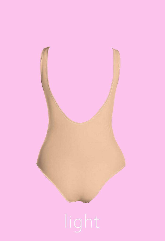 Mouthy Naked Swimsuit - HAYLEY ELSAESSER 