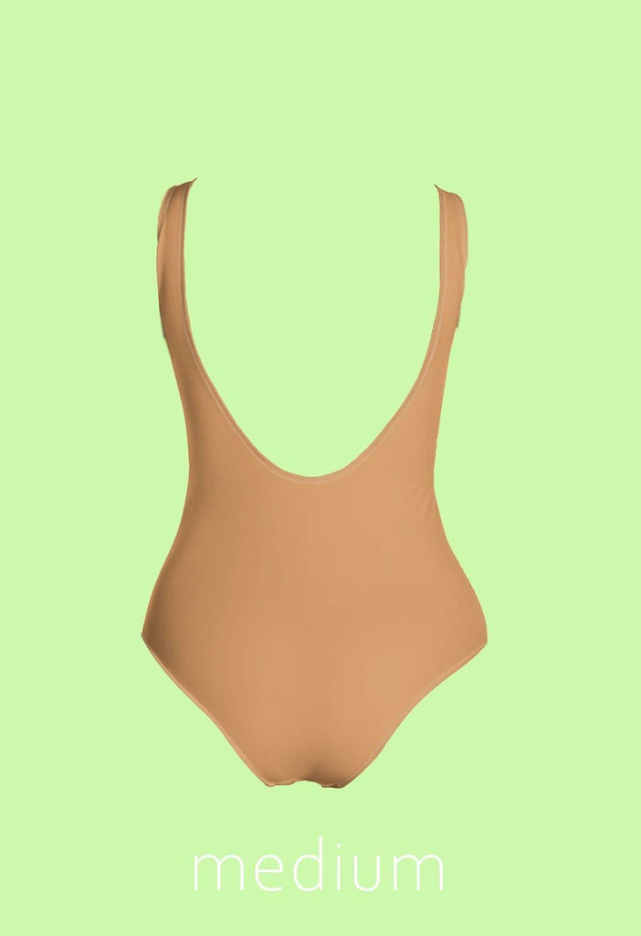 Mouthy Naked Swimsuit - HAYLEY ELSAESSER 