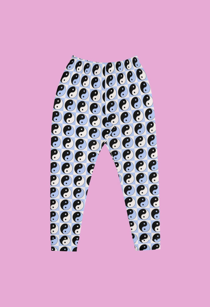 Blue Ying Yang Joggers - HAYLEY ELSAESSER 