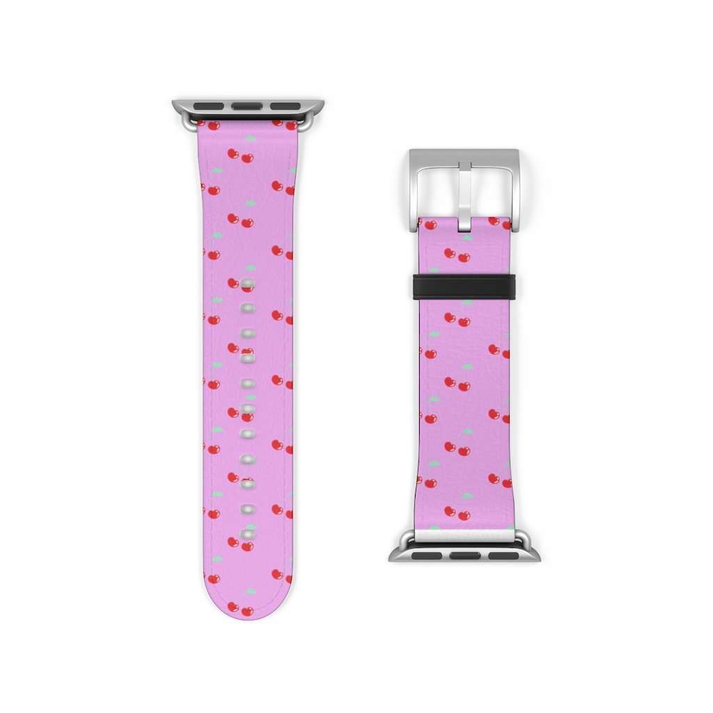 Cherry Print Apple Watch Band - HAYLEY ELSAESSER 
