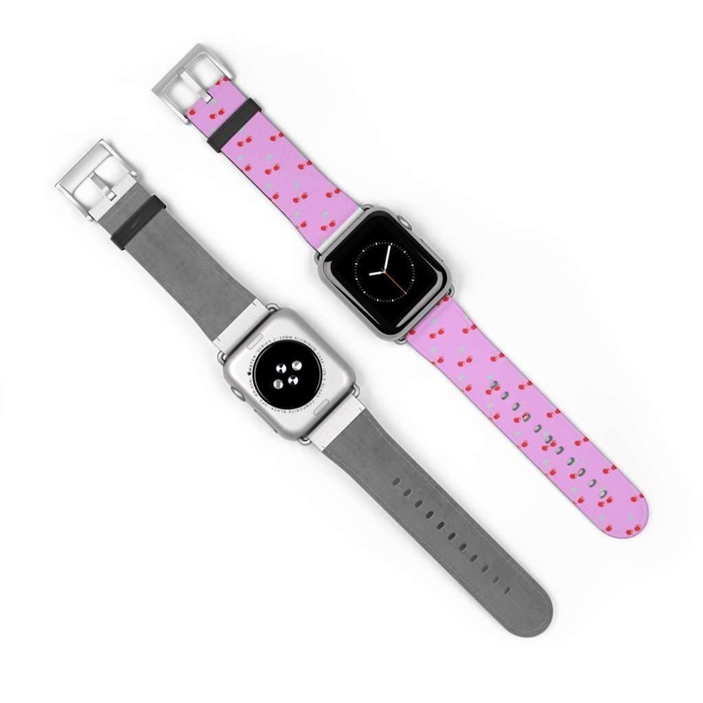 Cherry Print Apple Watch Band - HAYLEY ELSAESSER 
