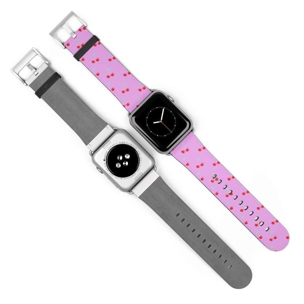 Cherry Print Apple Watch Band - HAYLEY ELSAESSER 