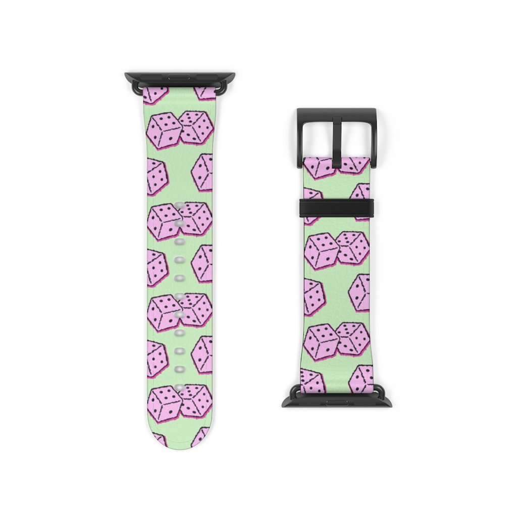 Dice Print Apple Watch Band - HAYLEY ELSAESSER 