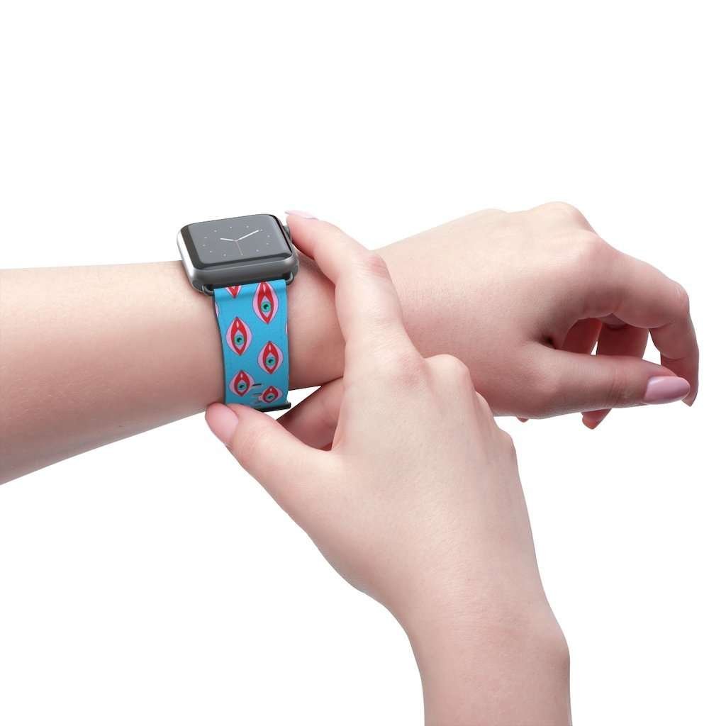 Eyegina Print Apple Watch Band - HAYLEY ELSAESSER 