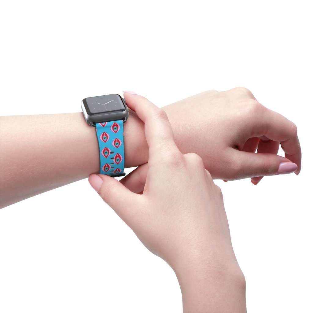 Eyegina Print Apple Watch Band - HAYLEY ELSAESSER 