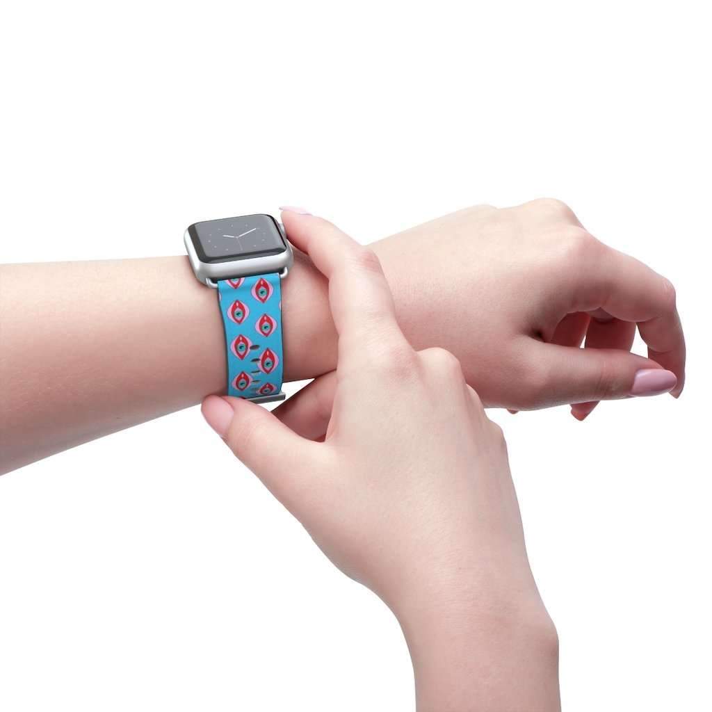 Eyegina Print Apple Watch Band - HAYLEY ELSAESSER 