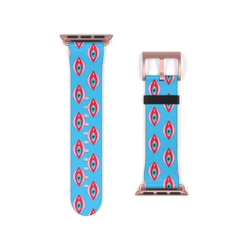 Eyegina Print Apple Watch Band - HAYLEY ELSAESSER 