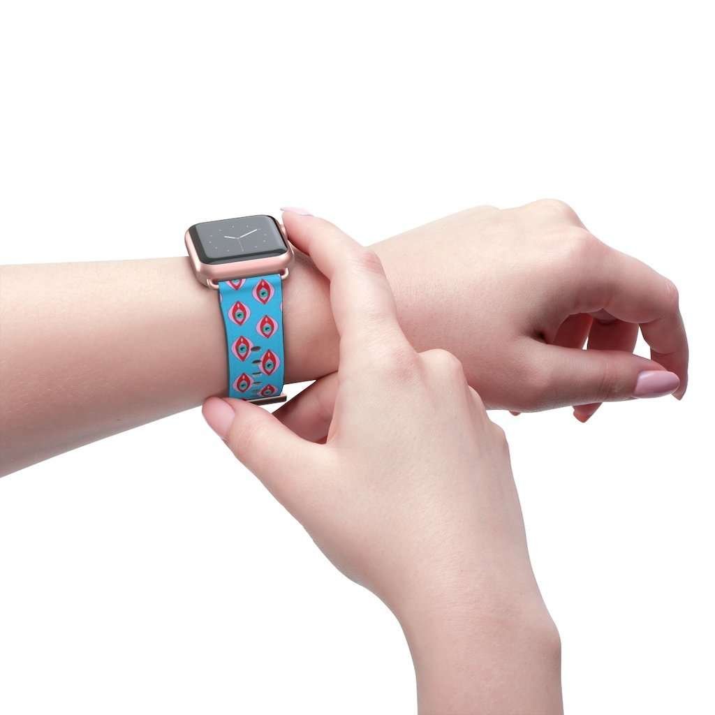 Eyegina Print Apple Watch Band - HAYLEY ELSAESSER 