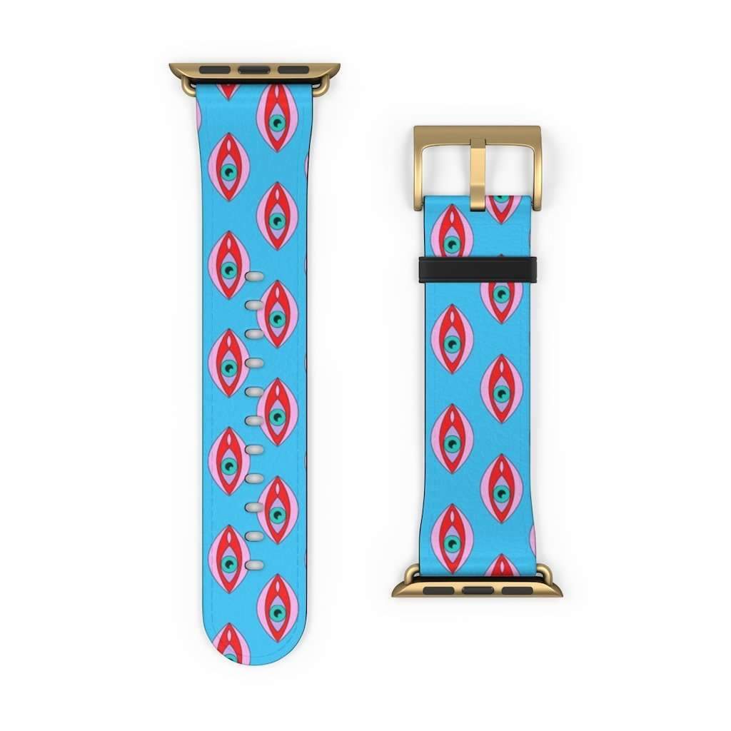 Eyegina Print Apple Watch Band - HAYLEY ELSAESSER 