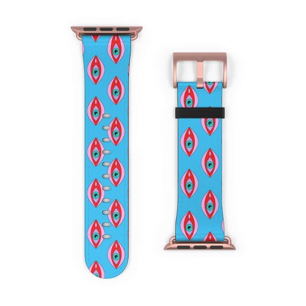 Eyegina Print Apple Watch Band - HAYLEY ELSAESSER 