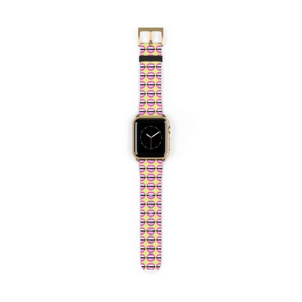 Mouthy Print Apple Watch Band - HAYLEY ELSAESSER 