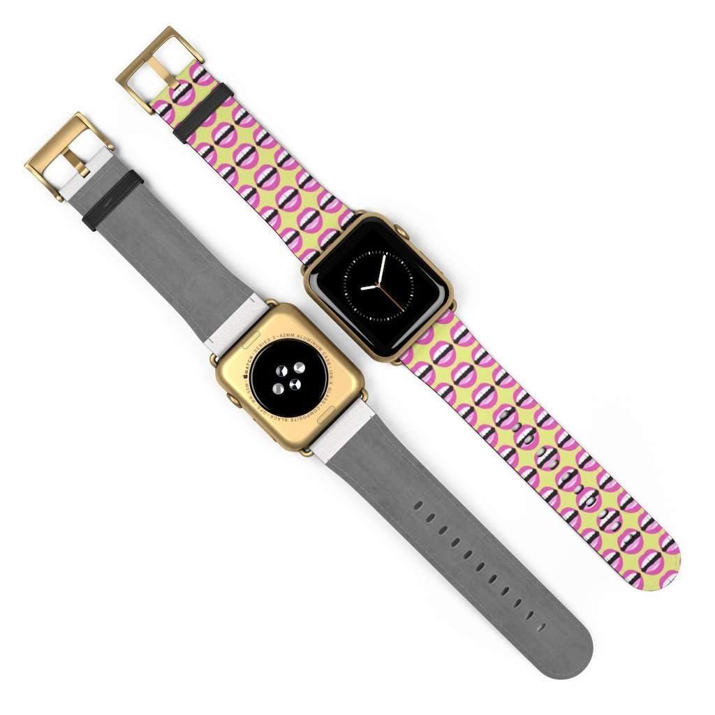 Mouthy Print Apple Watch Band - HAYLEY ELSAESSER 