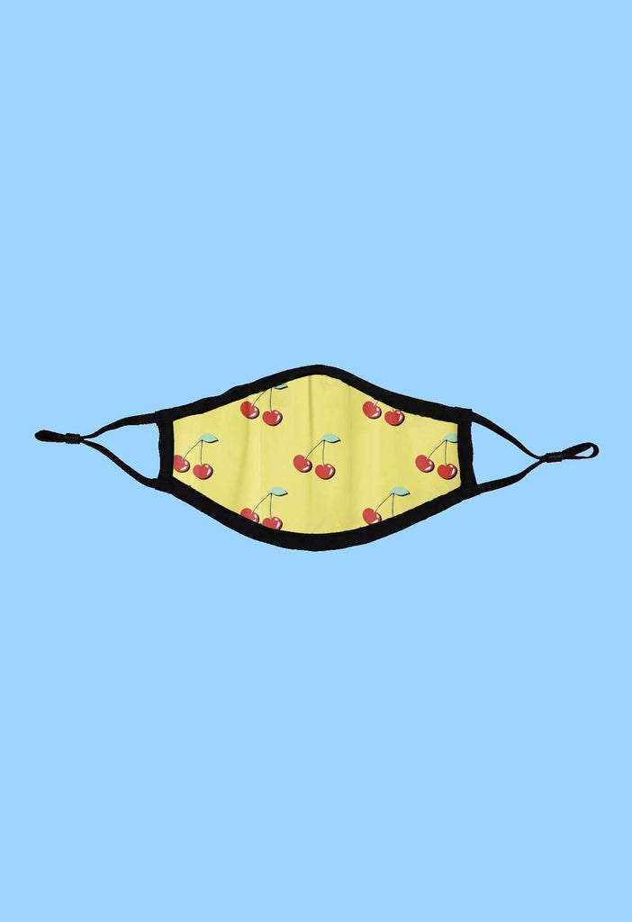 Cherry Print Mask - HAYLEY ELSAESSER 