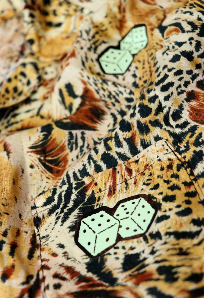 Dice Iron On Print - HAYLEY ELSAESSER 