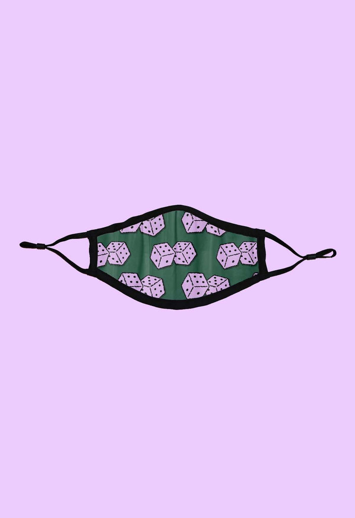 Dice Print Mask - HAYLEY ELSAESSER 
