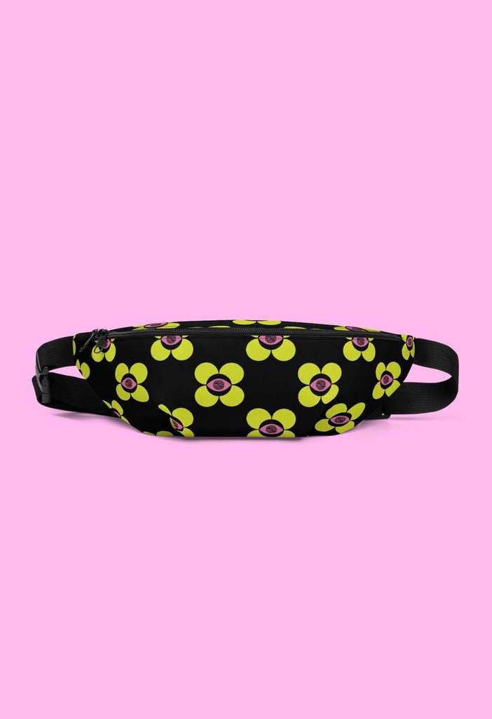 EYE FLOWER PRINT FANNY PACK - HAYLEY ELSAESSER 