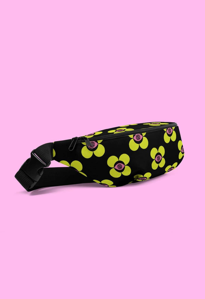 EYE FLOWER PRINT FANNY PACK - HAYLEY ELSAESSER 