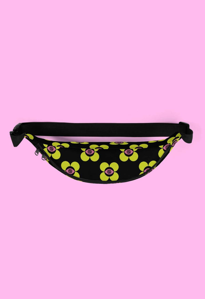 EYE FLOWER PRINT FANNY PACK - HAYLEY ELSAESSER 