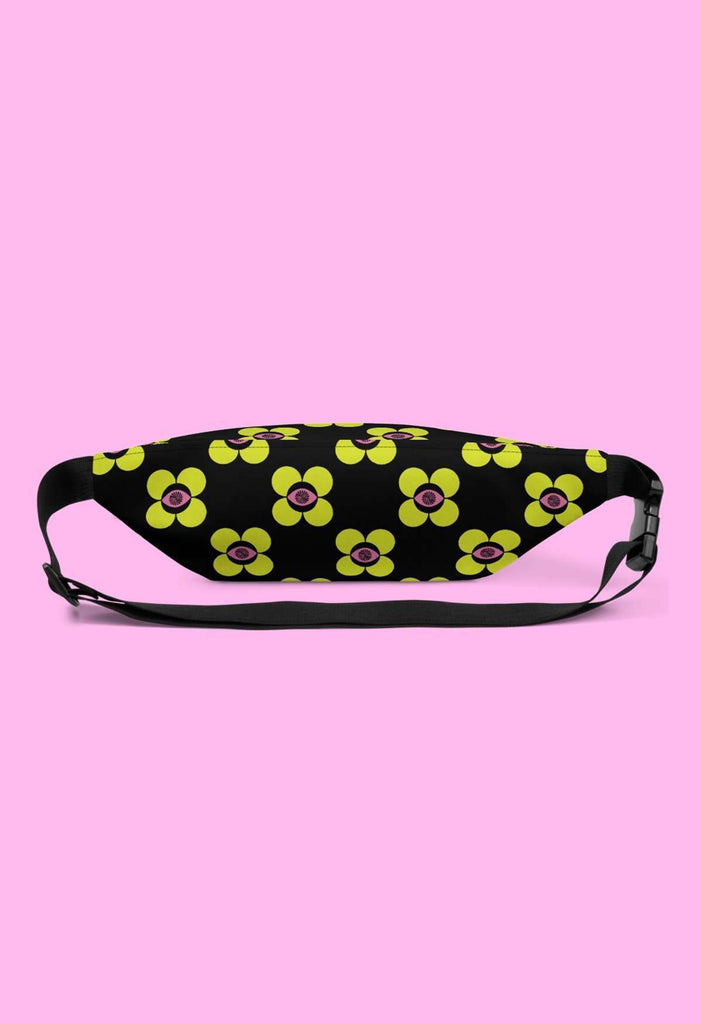 EYE FLOWER PRINT FANNY PACK - HAYLEY ELSAESSER 