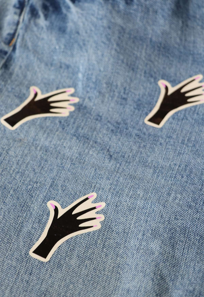 Handsy Iron On Print - HAYLEY ELSAESSER 