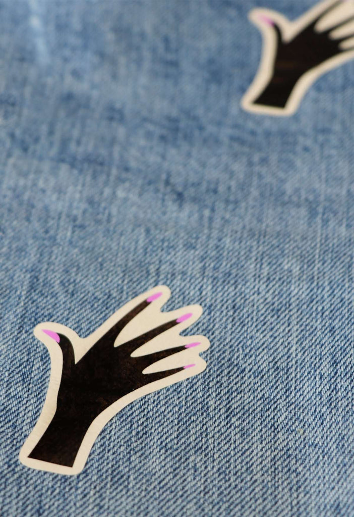Handsy Iron On Print - HAYLEY ELSAESSER 