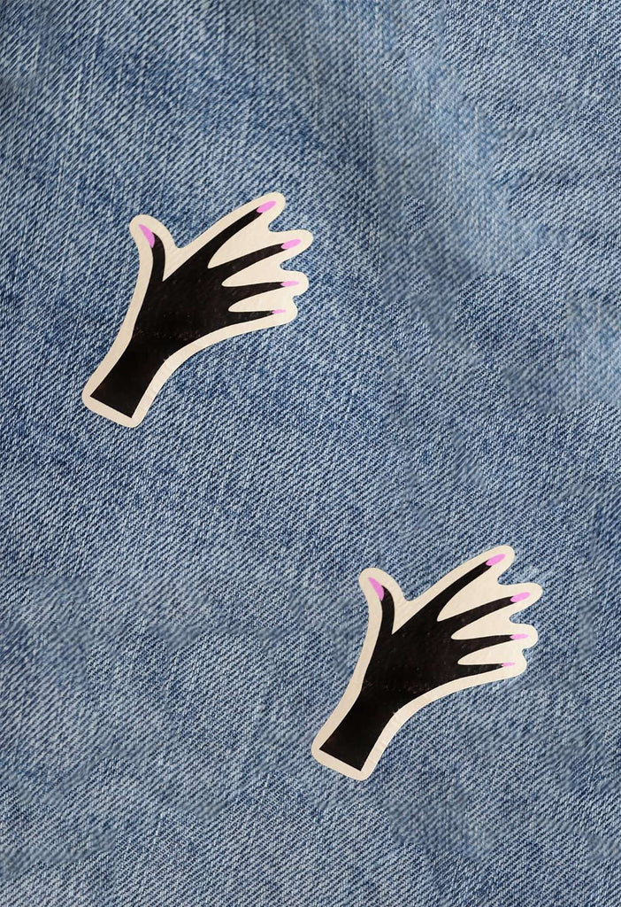 Handsy Iron On Print - HAYLEY ELSAESSER 
