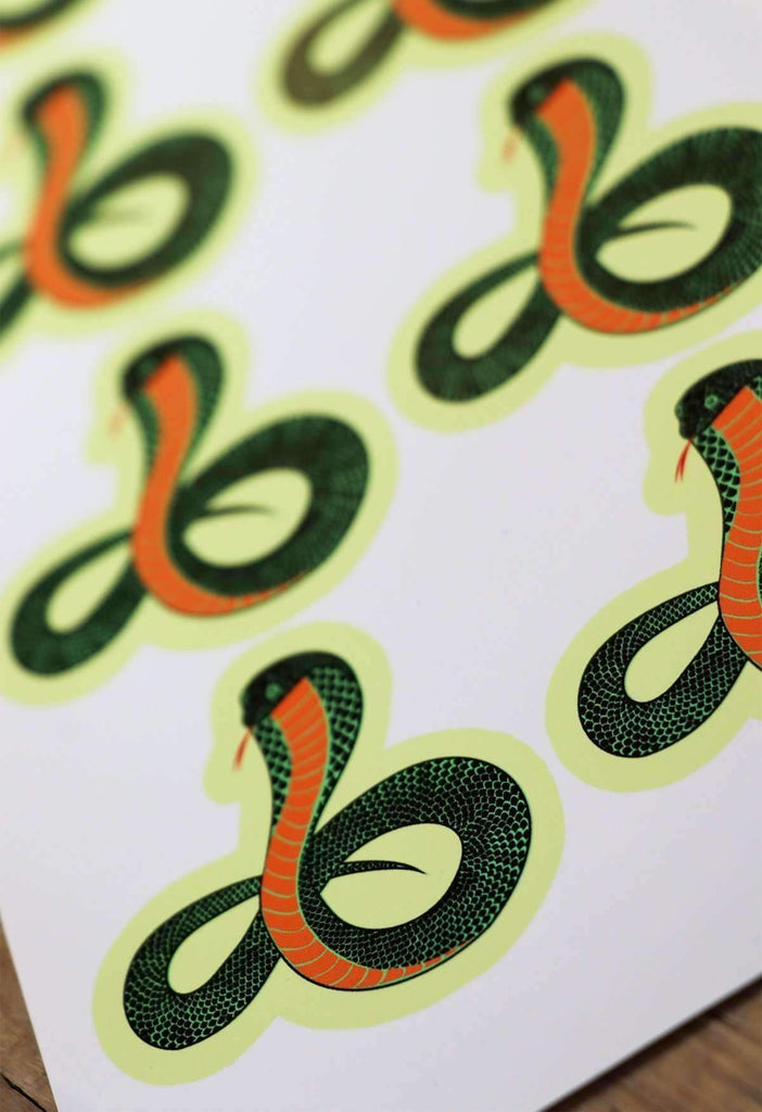 Serpentine Iron On Print - HAYLEY ELSAESSER 