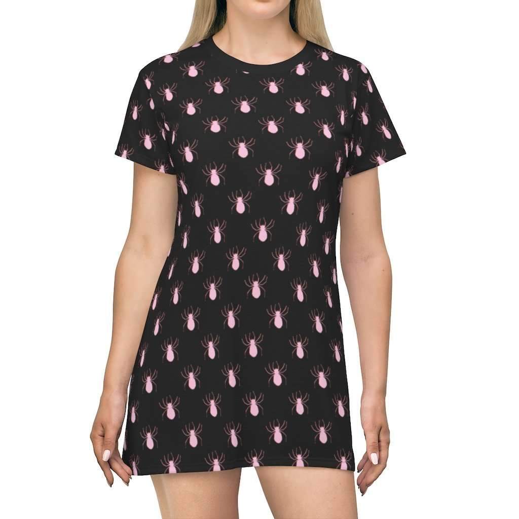 Spider Print Tee Mini Dress - HAYLEY ELSAESSER 