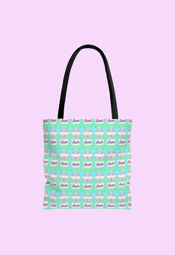 Brewski Beer Tote Bag - HAYLEY ELSAESSER 
