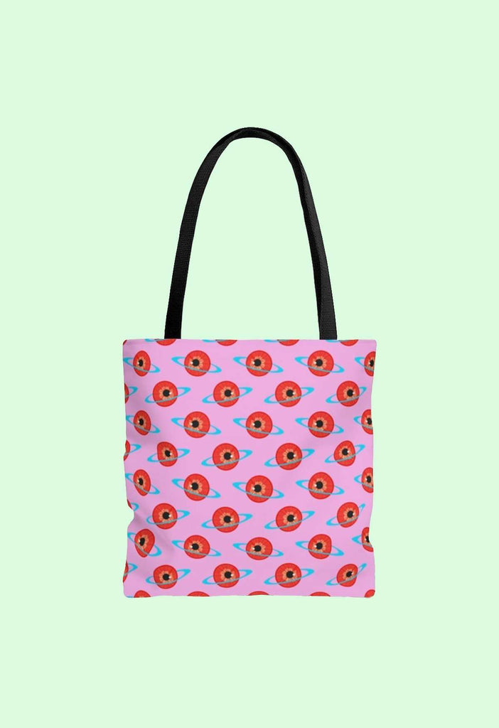 Eyeball Print Tote Bag - HAYLEY ELSAESSER 