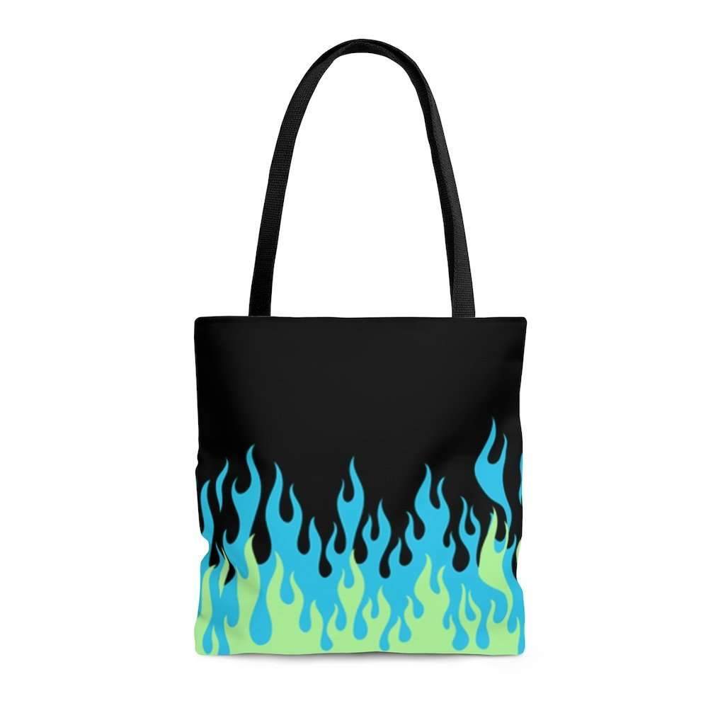 Flame Print Tote Bag - HAYLEY ELSAESSER 