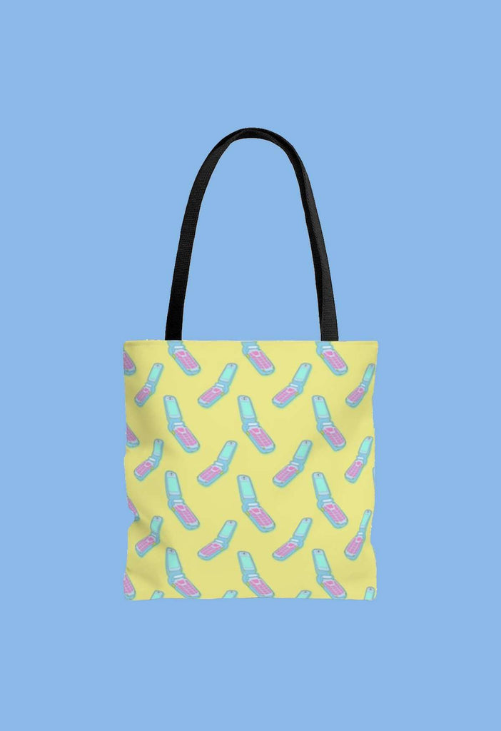 Flip Phone Tote Bag - HAYLEY ELSAESSER 