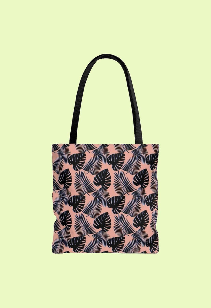 Palm Leaf Print Tote Bag - HAYLEY ELSAESSER 