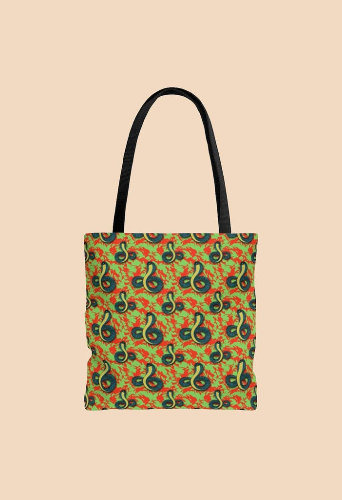 Serpentine Print Tote Bag - HAYLEY ELSAESSER 